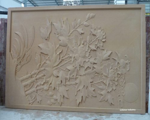 Natural sandstone 3d wall cladding luxury tiles