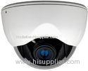 White CCD NTSC Sync Auto AGC CCTV Indoor Dome Camera For Hotel Varifocal Lens Digital 300g