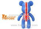 Rotatable bear head & limbs 10 Inches/25CM PVC POPOBE Bear For Home Decor & I pad Stand