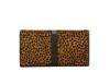Exquisite Handicraft Ladies Leather Wallets With Leopard Printing , Women Leather Wallet