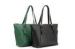 Black Gionar Handmade Saffiano Leather Shoulder Bags For Women Weekend