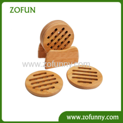 2014 Round bamboo trivet