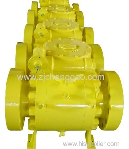 Three piece ball valve