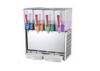 Commercial Jet Spray Milk / Juice Dispensers Machine with Four PC Tank