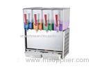 Commercial Jet Spray Milk / Juice Dispensers Machine with Four PC Tank