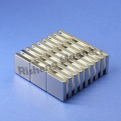 Wholesale 12x8x2mm Neodymium Block Magnets Neo Cube magnet grade N50