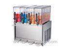 4 Tanks Buffet Cold Drink Dispenser / Commercial Juice Dispensers With Pump Spraying System