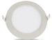 Round Pure White 15W LED Ceiling Panel Lighting 1080lm For Museums