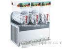 500W Stainless Steel Ice Slush Machine With Three Tanks For Beverage 15L3