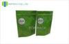 Green Tea Plastic Stand Up Pouches 500 Gram with Bottom Gusset