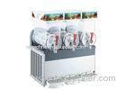 300W Stainless Steel Ice Slush Machine / 15L3 Smoothie Slush Machine For Supermarket