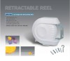 Light-weight wall mounted retractable washing line