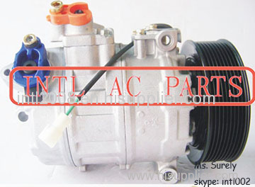 DENSO 7SB16C 7SBU16C 9PK 24V ac compressor for MERCEDES BENZ AXOR OM 457 / MB AXOR /MB Truck