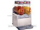 Commercial 15L Two Tank Frozen Slush Machine Ice Slush Machine For Restaurant
