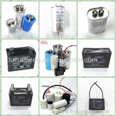 AC Motor Running Washing Machine Metallized Polypropylene Film Capacitor