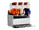 15L Three Tank Ice Slush Machine Stainless Steel Body Margarita and Slush Maker