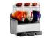 15L Three Tank Ice Slush Machine Stainless Steel Body Margarita and Slush Maker