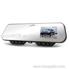 Car Rearview Mirror Camera with Bluetooth 2.7inch Monitor