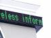 P10 LED Moving Display Board For Message Traffic Information Advertising