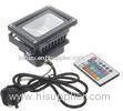 Outdoor High Power 10 Watt Color Changing RGB LED Flood Light Cool White AC 85V ~ 265V