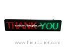 P10 Double Color LED Scrolling Message Sign For Business , DIP546 320*160MM