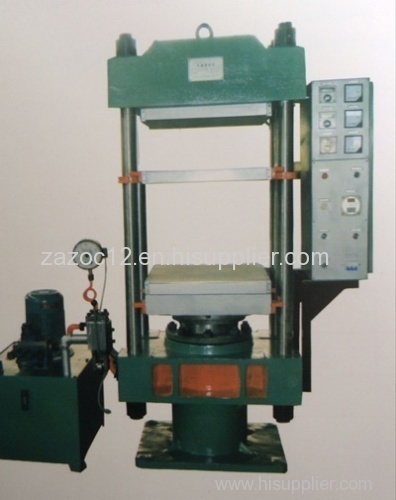 Pillar type plate vulcanizer