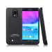 Black 4000mAh Power Case for Samsung Galaxy NOTE 4