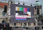 Outdoor Full Color P10 Rental LED Display For Advertising 1R1G1B 10000 dots/m2