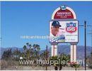 P 8mm Full Color Outdoor LED Billboard , SMD3528 Advertising LED Display CVBS