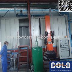 LPG tank powder coating line