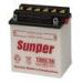 Starting rechargeable sealed lead acid battery for Motorcycle / JET SKI , 12N5-3B