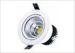 Dimmable 15watt Recessed Ra&gt;80 COB LED Downlight For Office / Market / Hospital