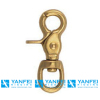 Solid Brass Harness Eye Trigger Snap Hook for Bag