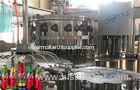 Food Grade Soft Drink Filling Line Glass Bottle Filler Machine Stainless Steel