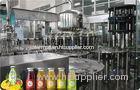 Glass Bottled Orange Juice Filling Machine Automatic Tea Drink Bottling Equipment