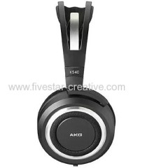 AKG K540 Semi-Open Hi-Fi Around-Ear Headband Headphones Black