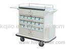 Hospital Medication Trolley with Alumium alloy modular drawer for Community Hospital
