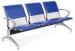 Three Seat Waiting Chair , Powder Coated Finished Hospital Furniture Chairs