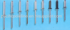 Open End Blind Rivet in carbon steel, stainless steel, aluminium, copper