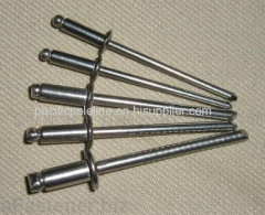 Open End Blind Rivet in carbon steel, stainless steel, aluminium, copper