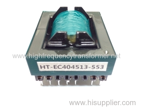 high frequency transformer with EC types ferrite core from factory
