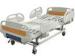 2 Function Medical Manual Hospital Bed , Central Braking System Castors