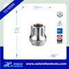 Vehicle Wheel Lock Nuts For Alloy Wheels With Length 25mm , Hex 23mm