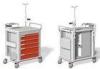 Large storage Modern hospital medical trolley with Aluminum composite panel