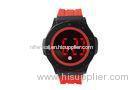 Unisex Silicone LED Watch Round Water Resistant Lithium Digital Watch