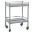 stainless steel nursing medical equipment trolley L720 x W430 x H800mm