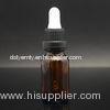 15ml glossy amber dropper bottles Eco Friendly Cosmetic Containers