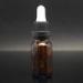 15ml glossy amber dropper bottles Eco Friendly Cosmetic Containers