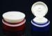 Blue , Red oval colored flip cosmetic bottle caps for PET / PE bottles