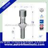 Zinc plated 12mm * 1.50 wheel lug bolts for Mercedes Benz 26mm thread length